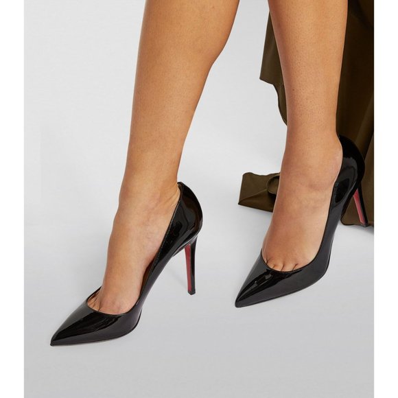 CHRISTIAN LOUBOUTIN Pigalle Follies Pointed Toe Pump Size in Black 10US / 40EU - Picture 14 of 16